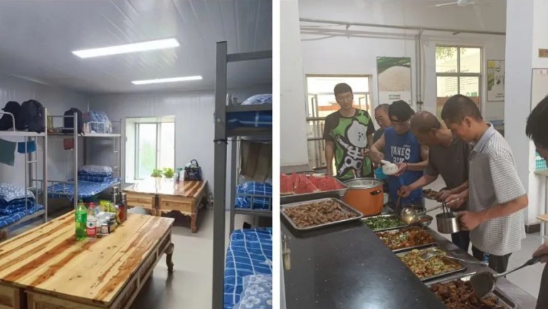 上下同欲克時(shí)艱，駐廠保產(chǎn)顯擔(dān)當(dāng)